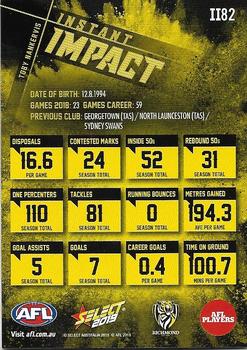 2019 Select Footy Stars - Instant Impact #II82 Toby Nankervis Back